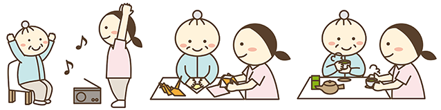 介護　イラスト